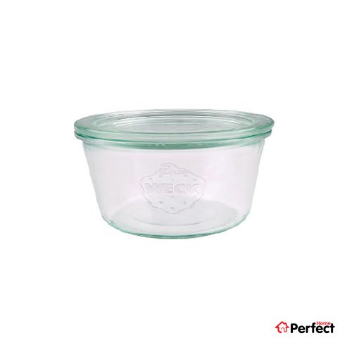 ظرف شيشه اي در دار Weck 290ml مدل 740