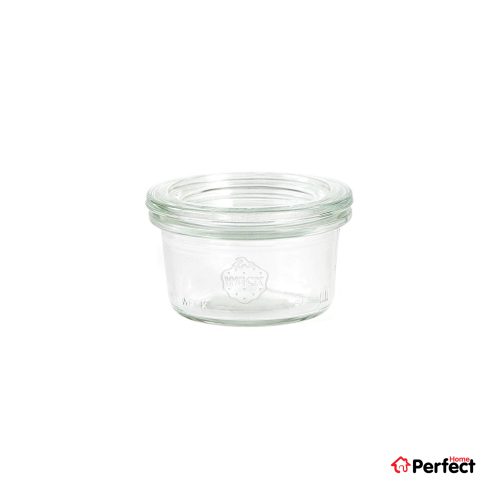 ظرف شيشه اي در دار Weck 50ml مدل 755