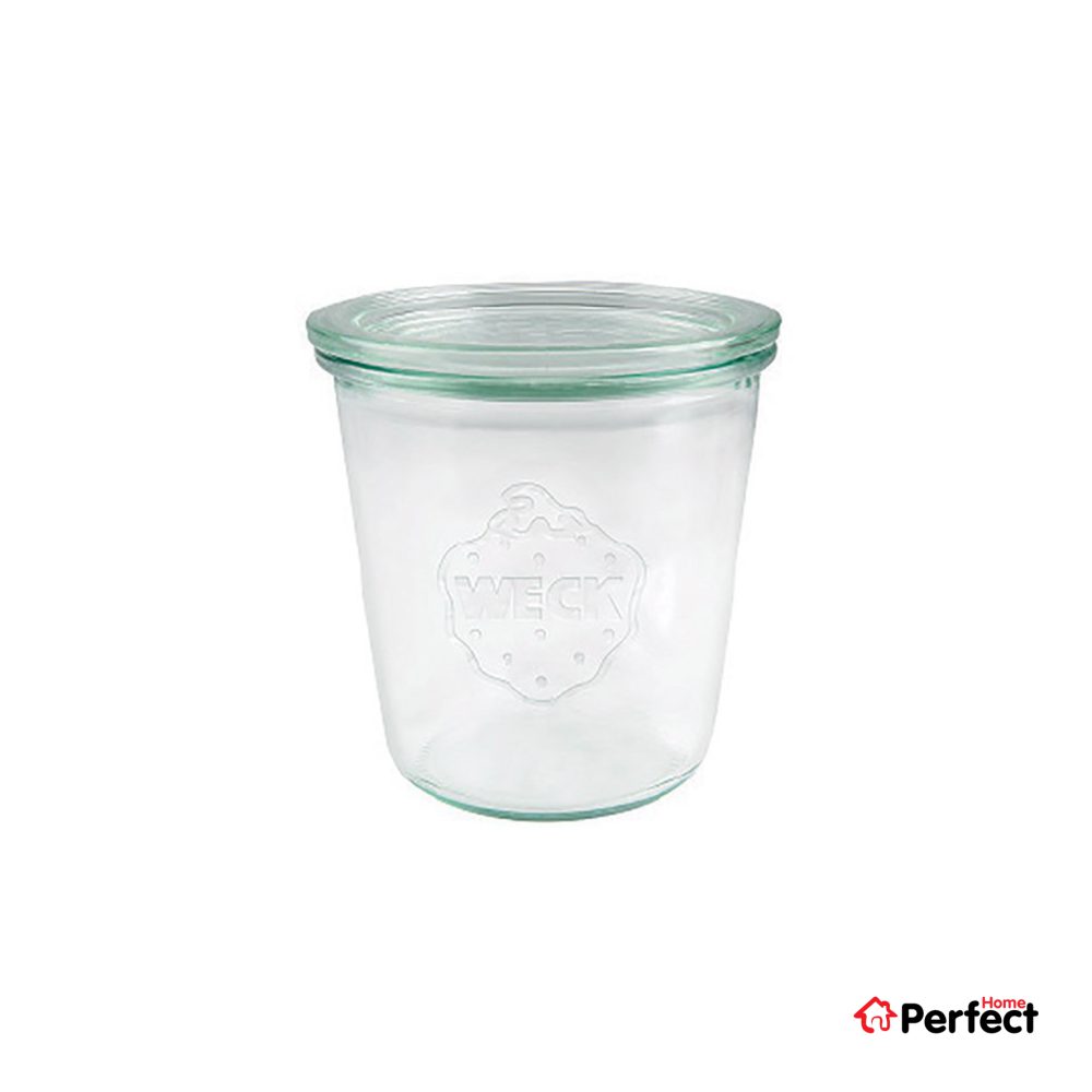 ظرف شيشه اي در دار Weck 290ml مدل 900