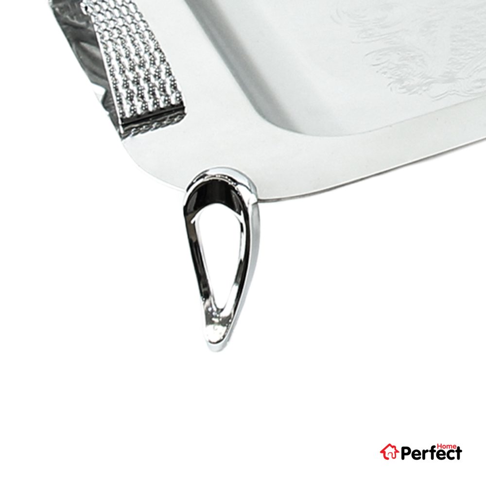 پایه سینی استیل مستطیل بزرگ Perfect home مدل 010-A