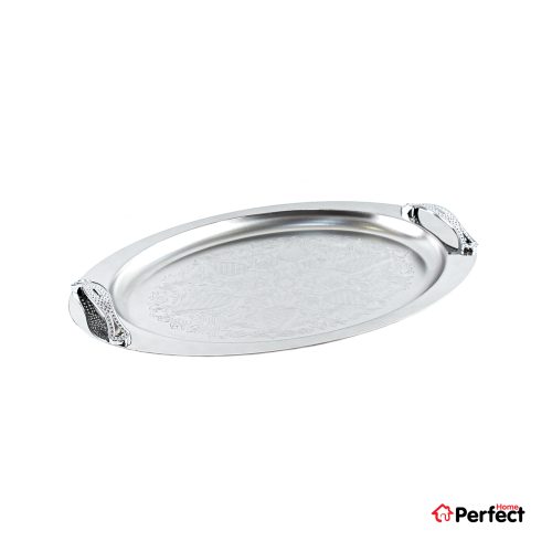 سینی استیل بیضی Perfect home مدل 020-5