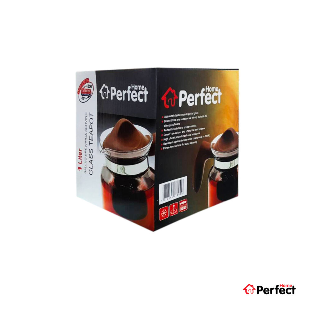 قوری پیرکس Perfect home 1000ml مدل زیماکس