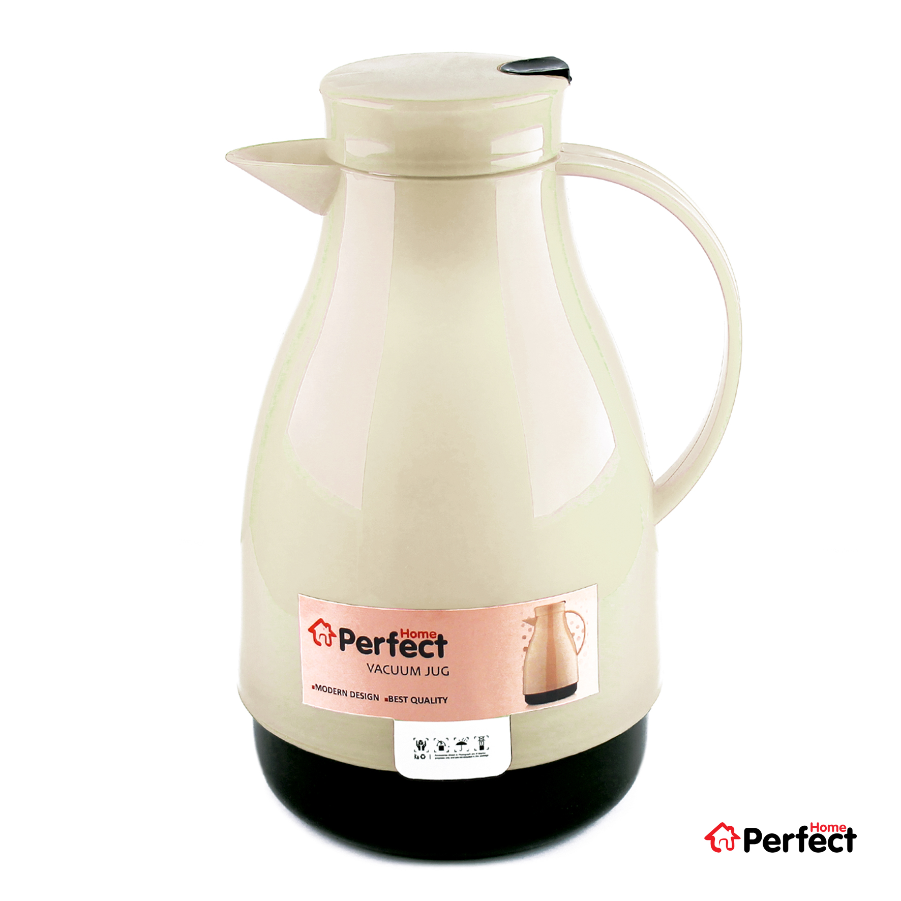 --cream-1.9 فلاسک رنگی 1.9 لیتری PerfectHome