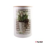 سطل برنج بدون پیمانه مدل طرحدار (10 لیتر)