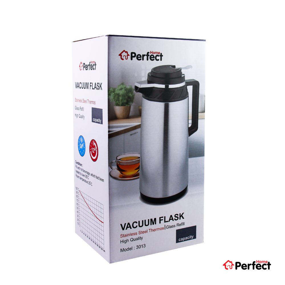 فلاسک 1 لیتری استیل PerfectHome