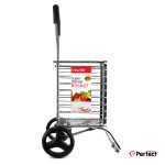 چرخ خرید استیل تاشوی PERFECTHOME