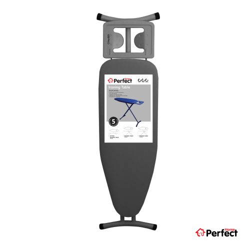 میز اتوی بلند PERFECTHOME مدل 110 طوسی