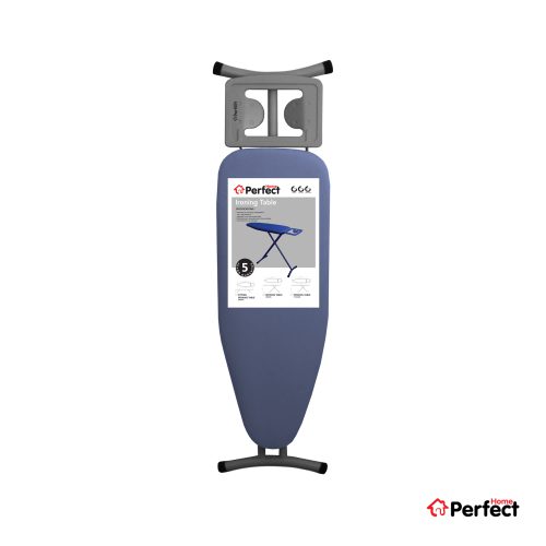 میز اتوی متوسط PERFECTHOME مدل 210 آبی خاکستری