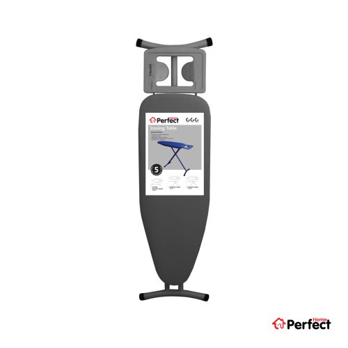 میز اتوی متوسط PERFECTHOME مدل 210 طوسی
