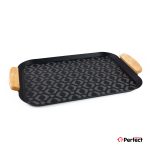 سینی فلزی PERFECTHOME مدل 6123 طرح لوزی