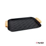 سینی فلزی PERFECTHOME مدل 6223 طرح زنجیر