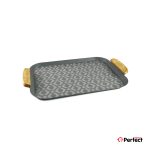 سینی فلزی PERFECTHOME مدل 6323 طرح لوزی