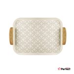 سینی فلزی PERFECTHOME مدل 6223 طرح زنجیر