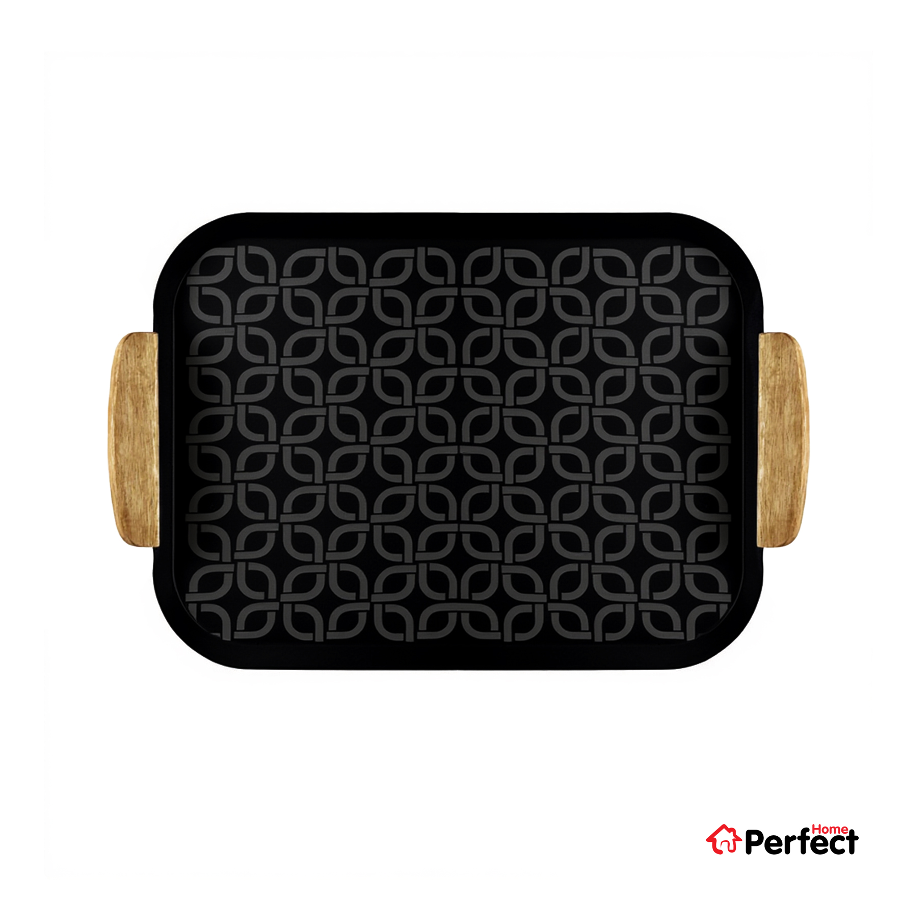 سینی-22--آهنی.jpg-2-2 سینی فلزی PERFECTHOME مدل 6223 طرح زنجیر