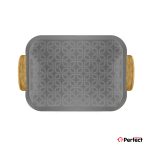 سینی فلزی PERFECTHOME مدل 6223 طرح زنجیر
