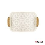 سینی فلزی PERFECTHOME مدل 6323 طرح لوزی