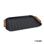 سینی فلزی PERFECTHOME مدل 6124 طرح لوزی
