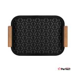 سینی فلزی PERFECTHOME مدل 6124 طرح لوزی
