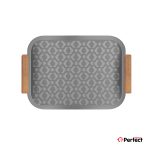 سینی فلزی PERFECTHOME مدل 6224 طرح لوزی