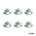 ست چایخوری 12 پارچه گلدکیش مدل الینا کد GK701108-9 رنگ سبز