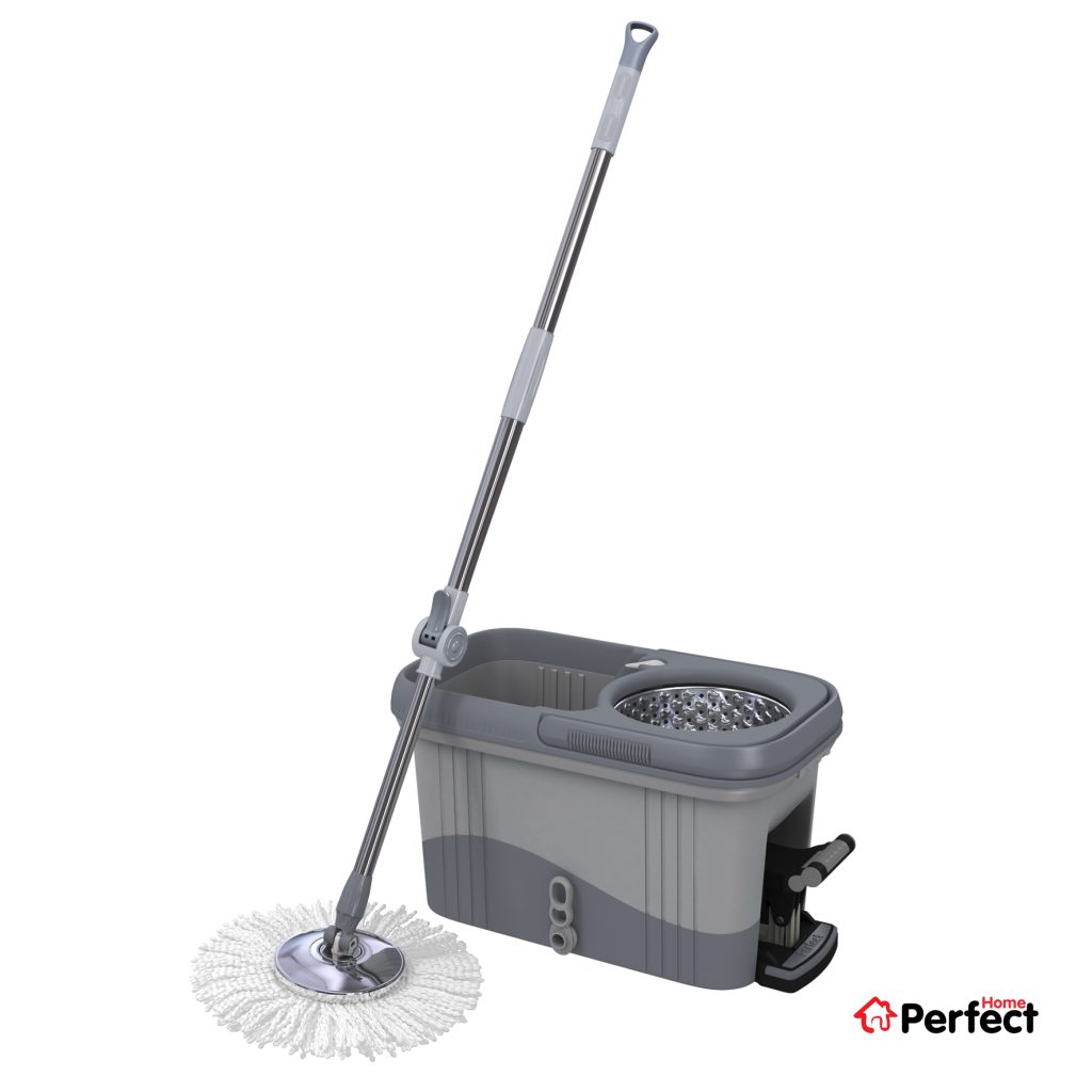 سطل و زمین شوی چرخشی پدالی Perfecthome
