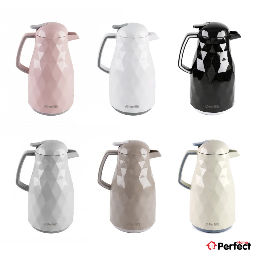 فلاسک 1 لیتری PerfectHome مدل 77100 رنگ سفید