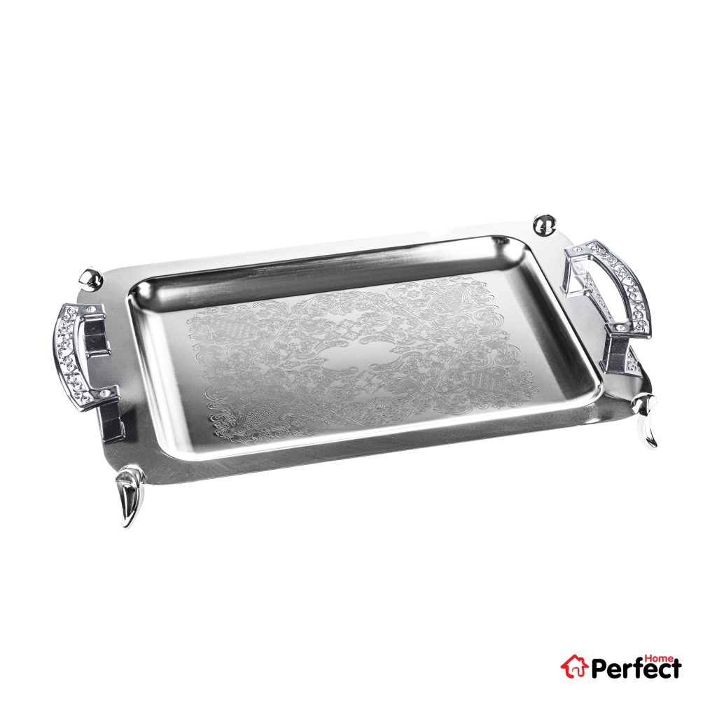 سینی استیل مستطیل بزرگ Perfect home مدل AG1154