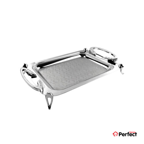 سینی استیل سوپر پولیش مستطیل کوچک Perfect home مدل A8213 ضخامت 0.8 mm