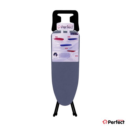 میز اتو بلند پریز دار Perfect home مدل 7050 رنگ طوسی سرمه ای