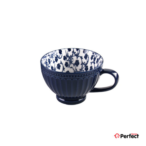ماگ لته چینی دنی هوم مدل Porcelain Art Mug حجم 400 میلی لیتر