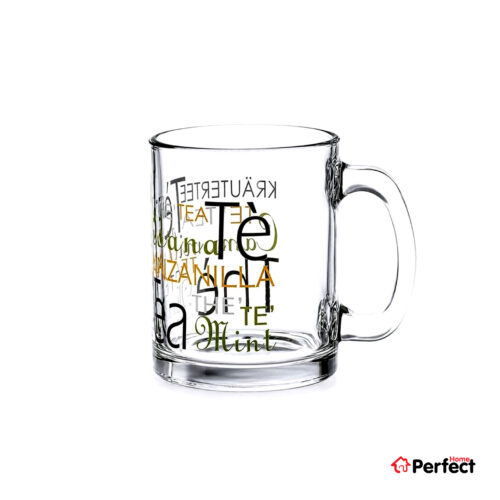 لیوان دیکاور مدل Marina لته تکی طرح TEA